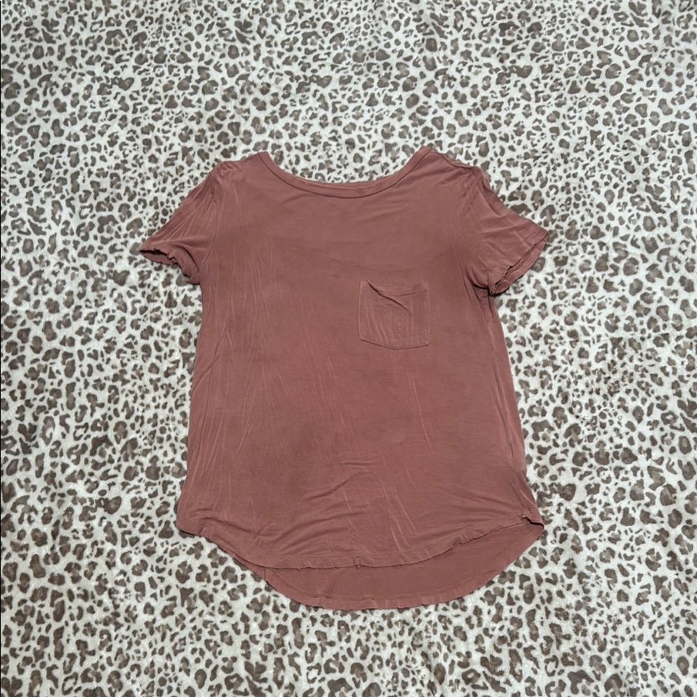 American Eagle Women's Casual Pink Top